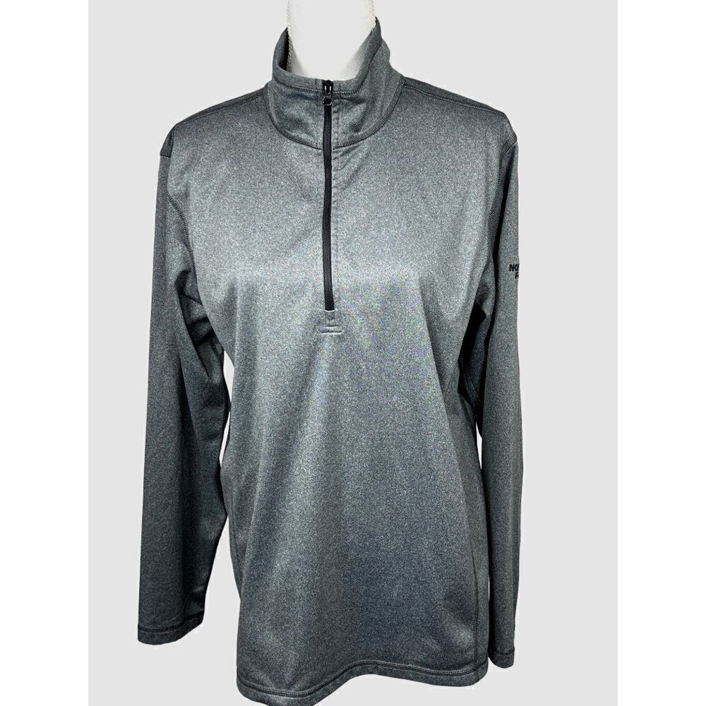 NORTH FACE Tech 1/4 Zip Men’s Pullover Gray Size M #NF0A3LHB NWOT